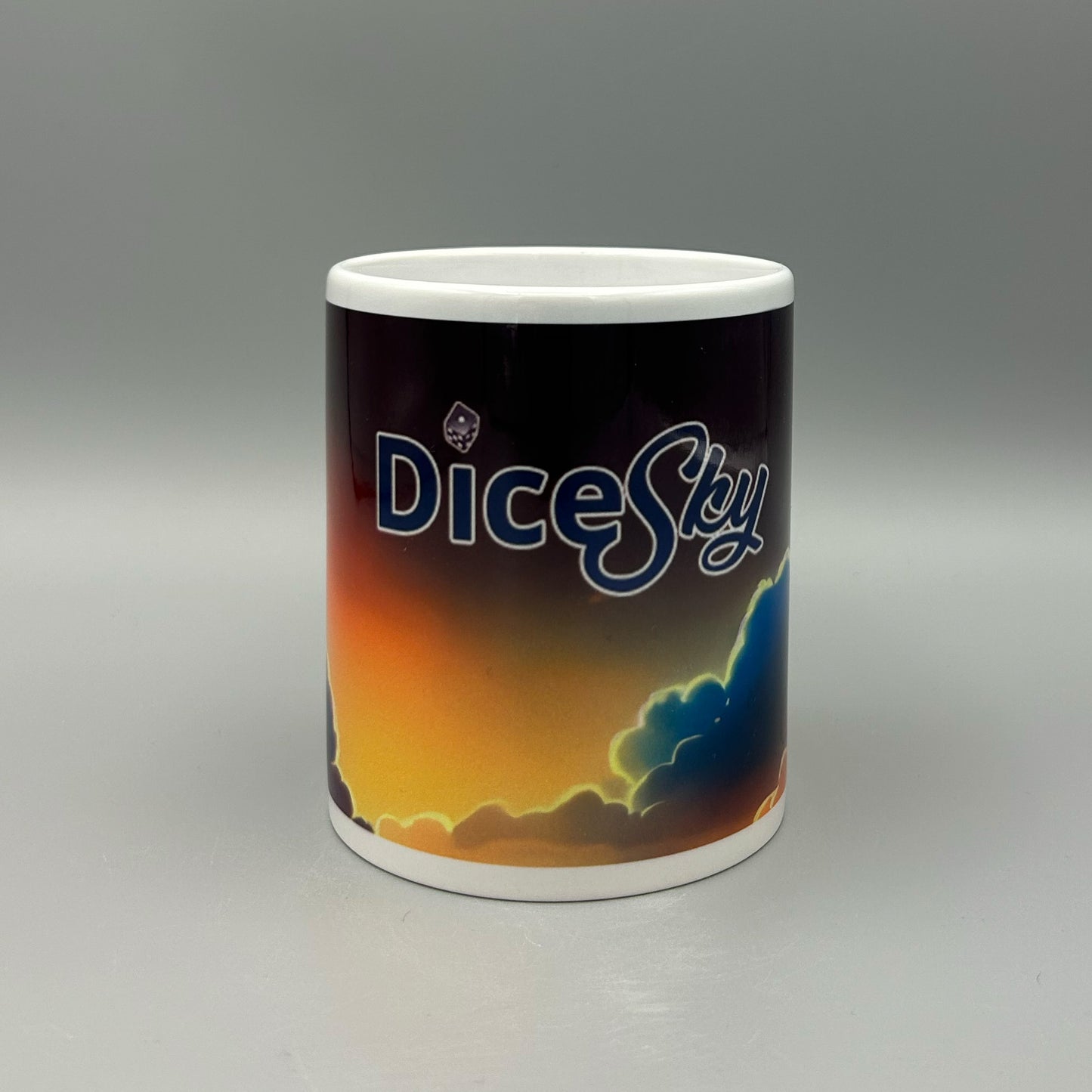 DiceSky Fan-Tasse „Wolkenglück“